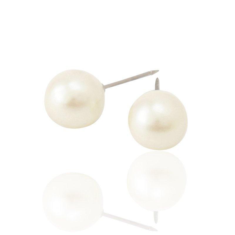 樹脂パール φ10mm ホワイト パール特集【コンビニ決済OK】医療用チタン 軸太 0.8mm 20G ロングポスト 12mm パール特集 ハナジュツ HANAJYUTSU