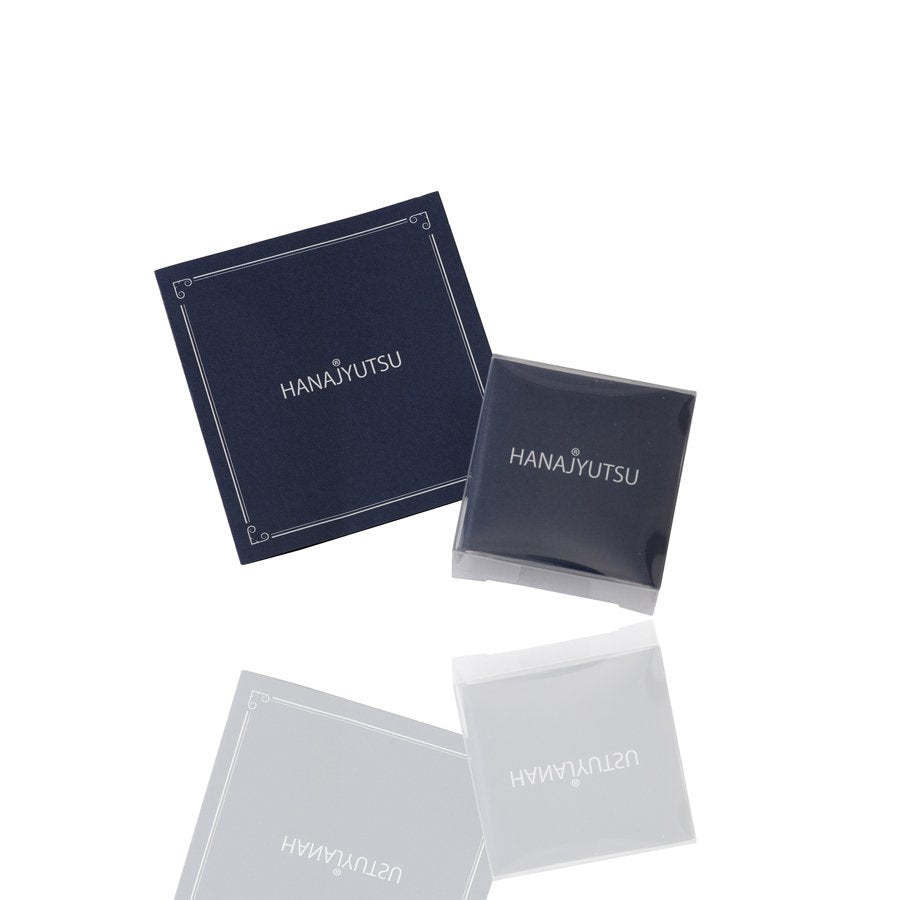 【オープン価格】【パラリンピックキャンペーン】和風ピアス 純チタン デルタ小 13mm 青24C 小顔 揺れるデザイン  HANAJYUTSU