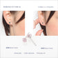 セカンドピアス スクエア グリーン 3×3mm【コンビニ決済OK】 オススメ 純チタン 軸太 1.0mm ロングポスト 11mm プリンセスカット MEDICAL HANAJYUTSU